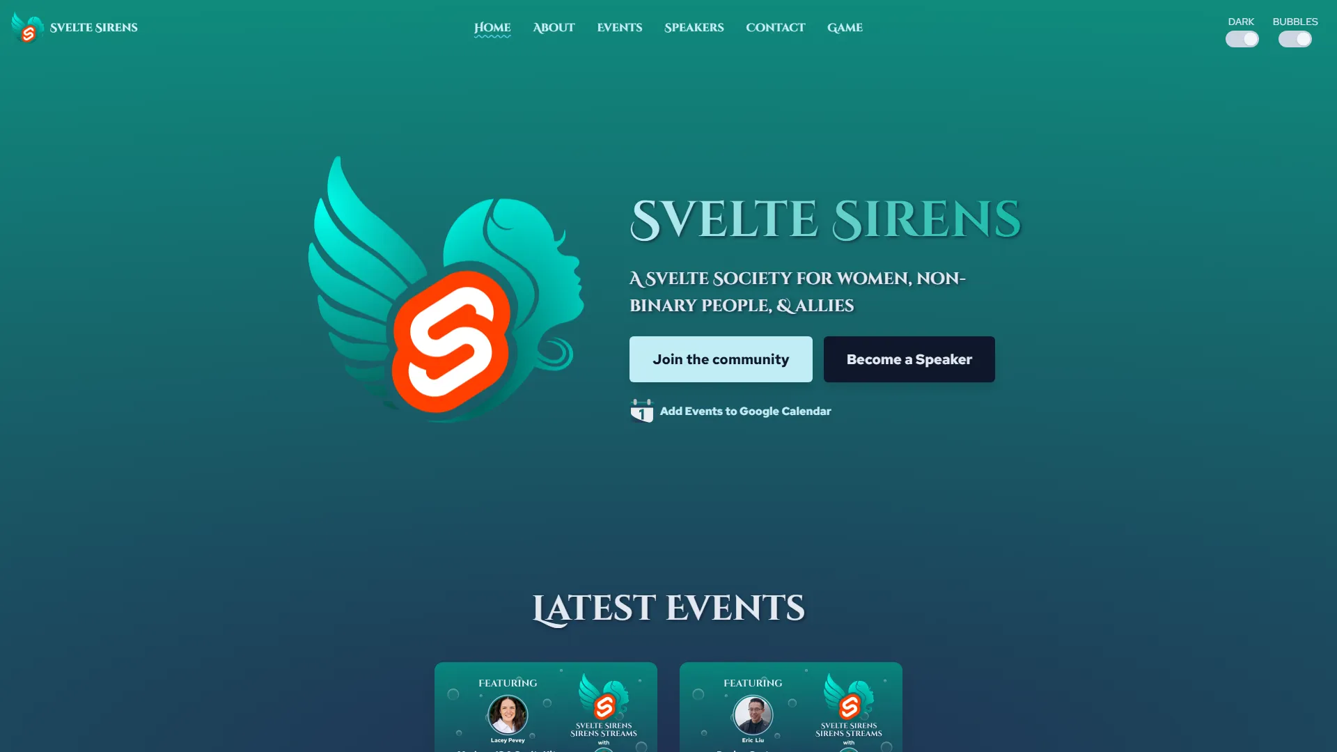 Thumbnail of Svelte Sirens